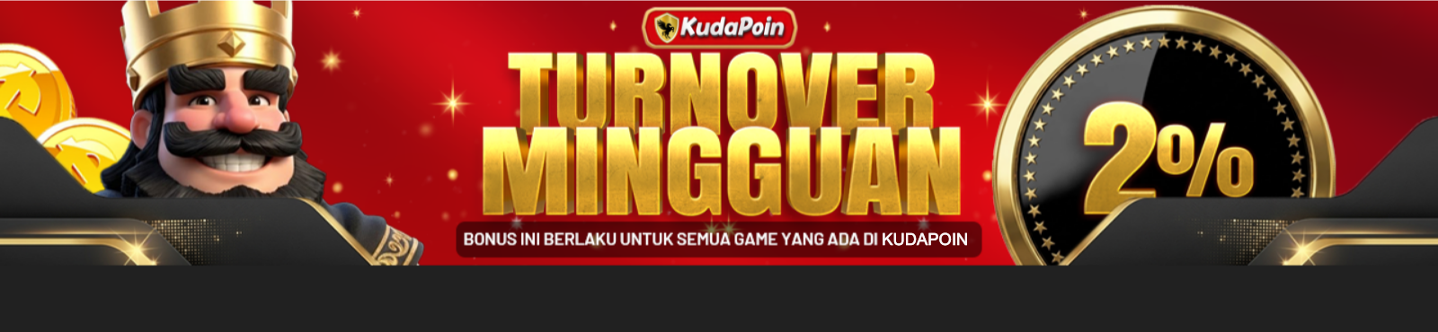 Bonus Turnover KudaPoin ALL GAME