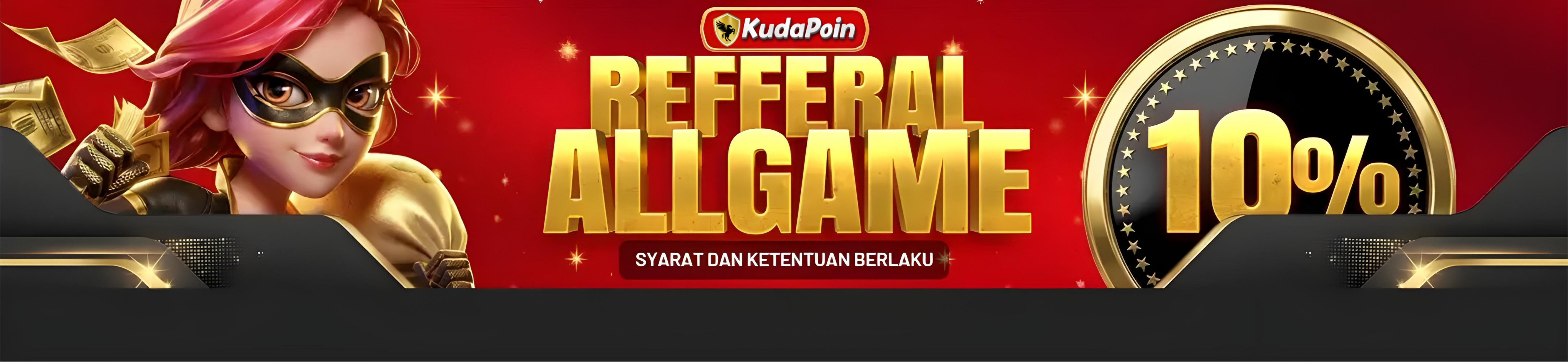 Bonus Referral 10% All Game